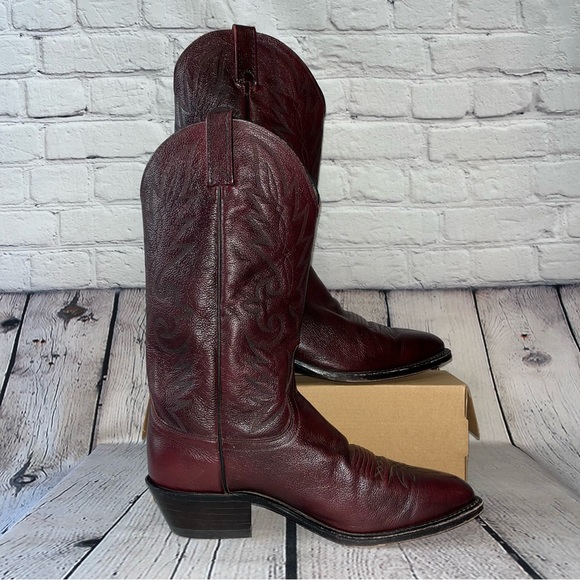 ✅SOLD✅ Dan Post Western Leather Cowboy Boots - Picture 3 of 17